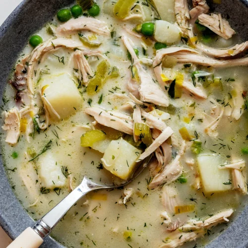 Dill tarragon chicken soup recipe