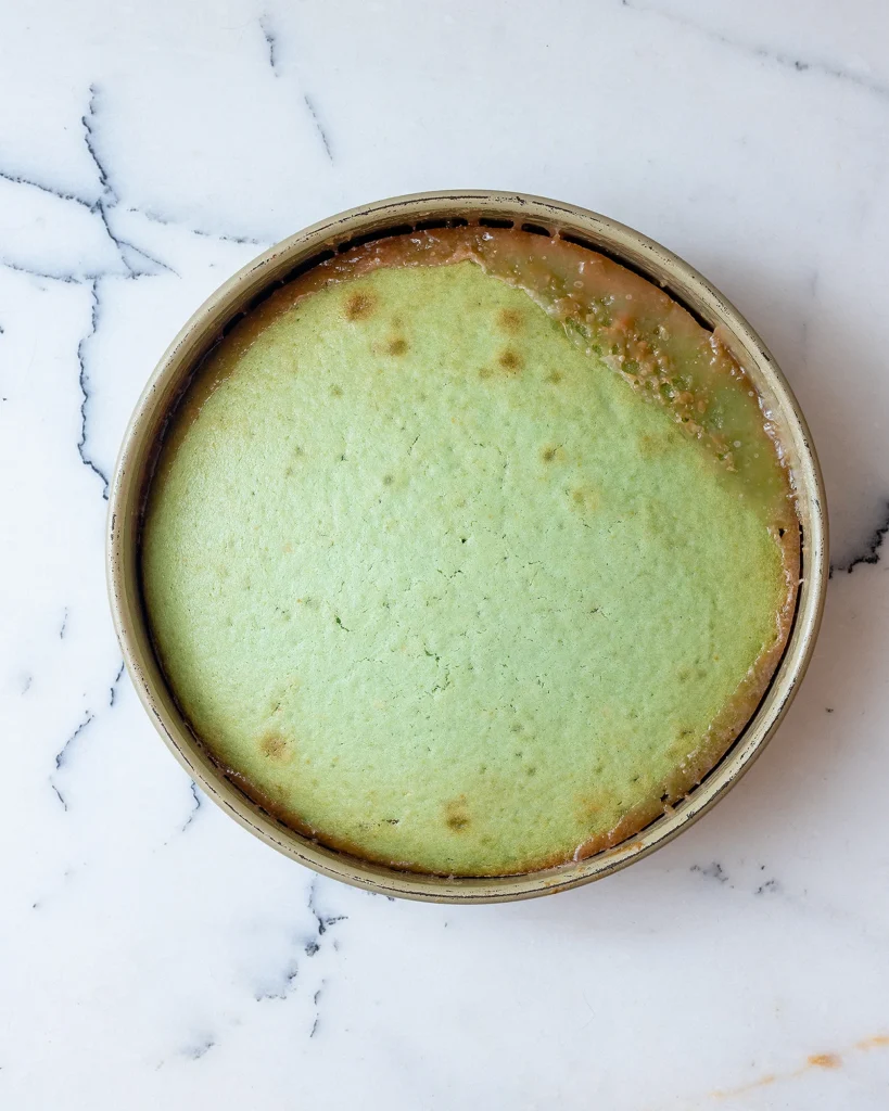 How long to bake Shamrock Shake Upside-Down Cake