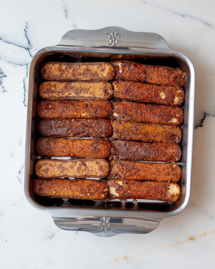 lady fingers in baileys irish cream