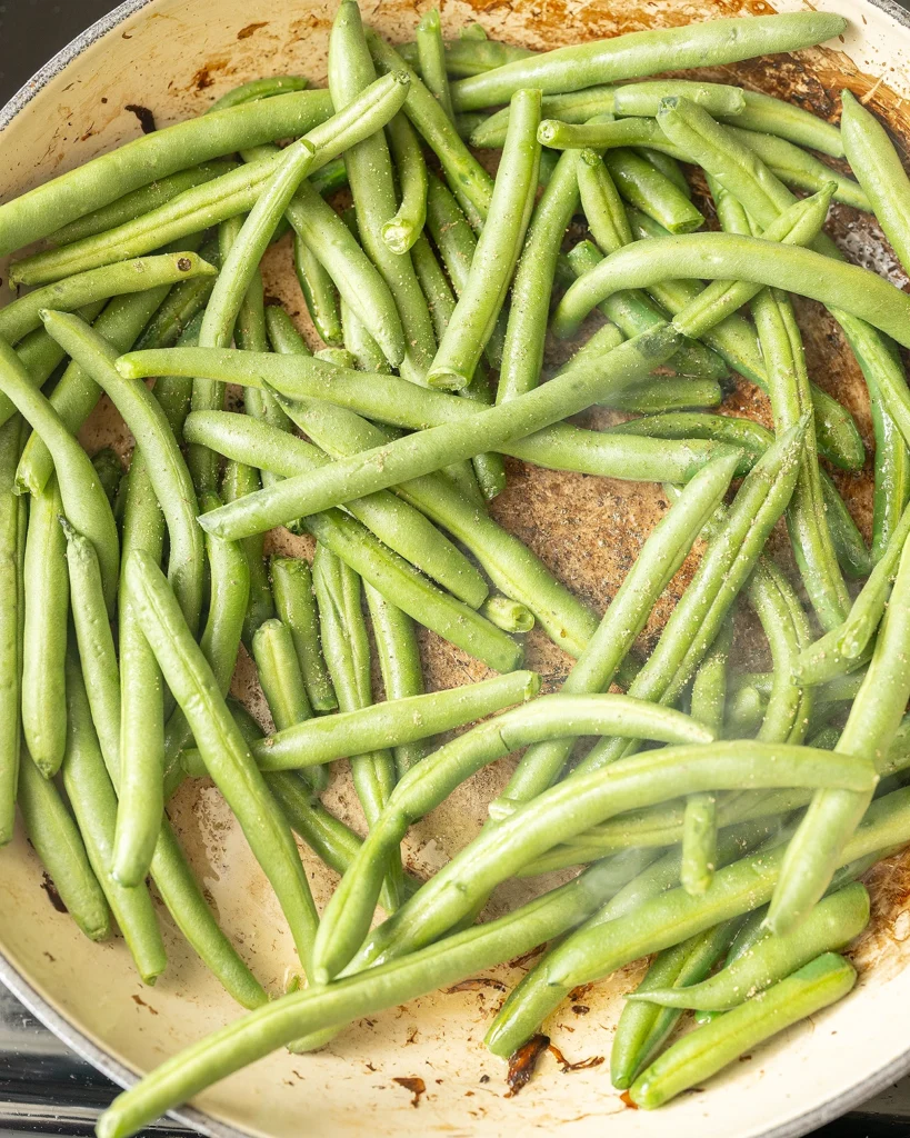Add green beans