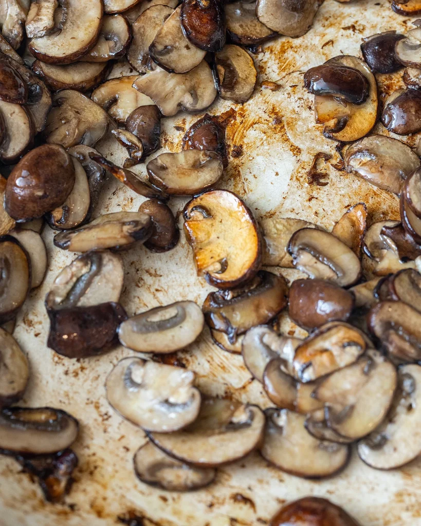 Cook until mushrooms are browned
