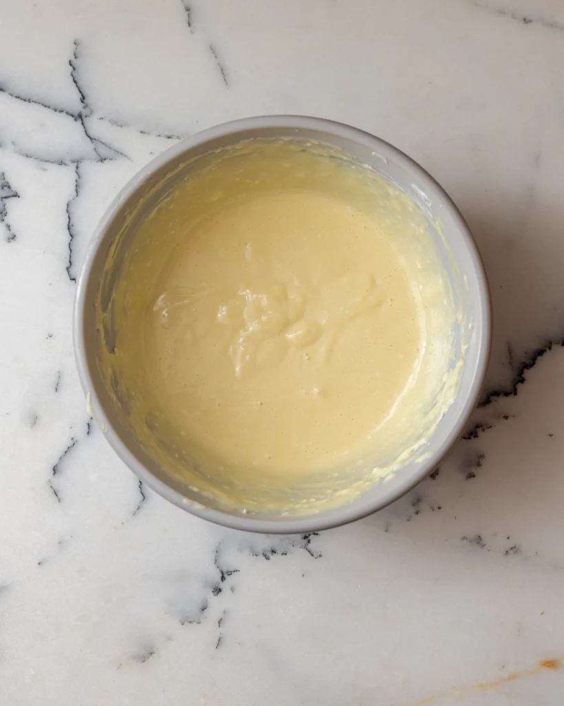 Cream cheese swirl mixture