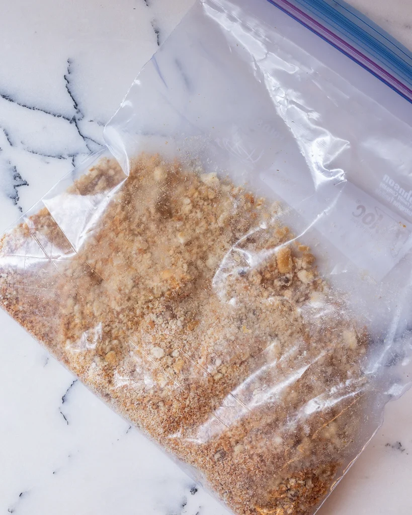 Crushed Ritz crackers