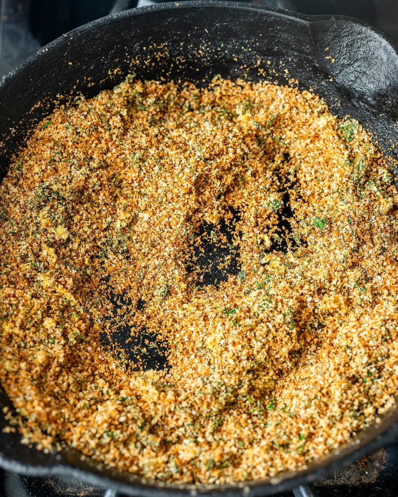 Dill breadcrumbs