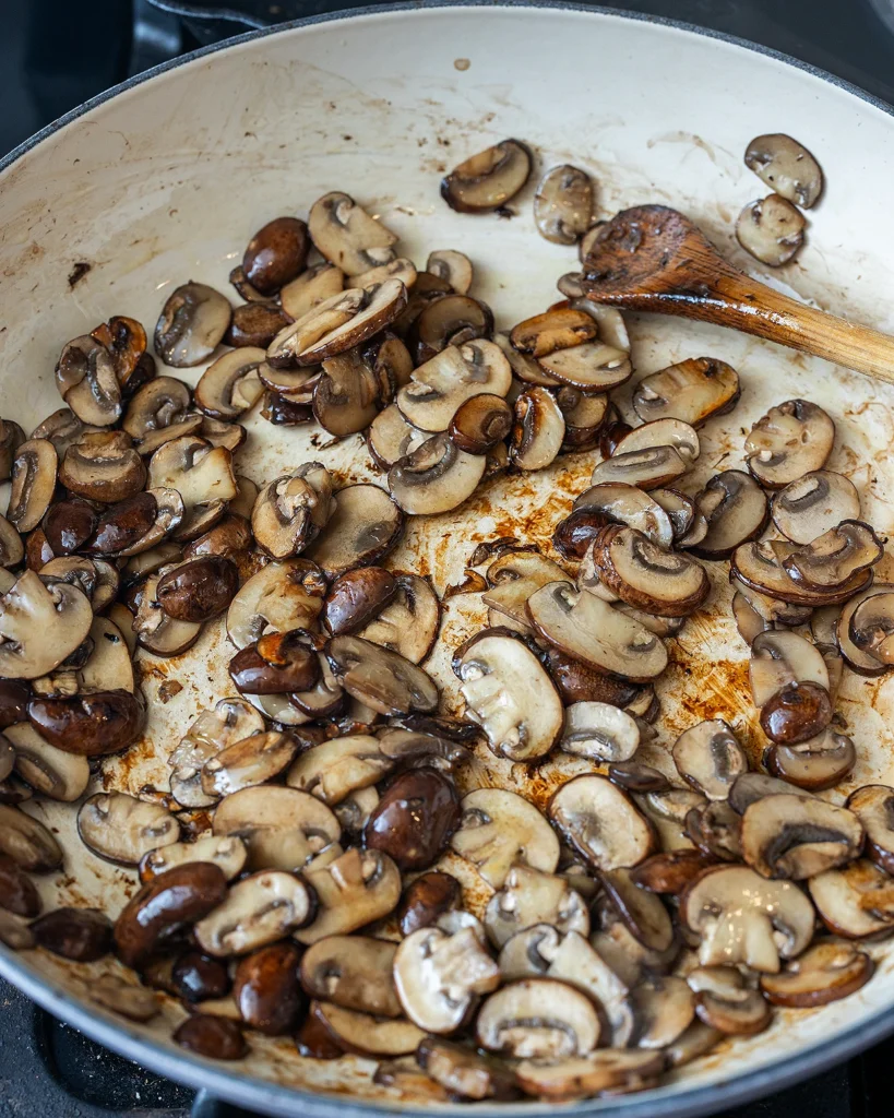 How to brown mushrooms