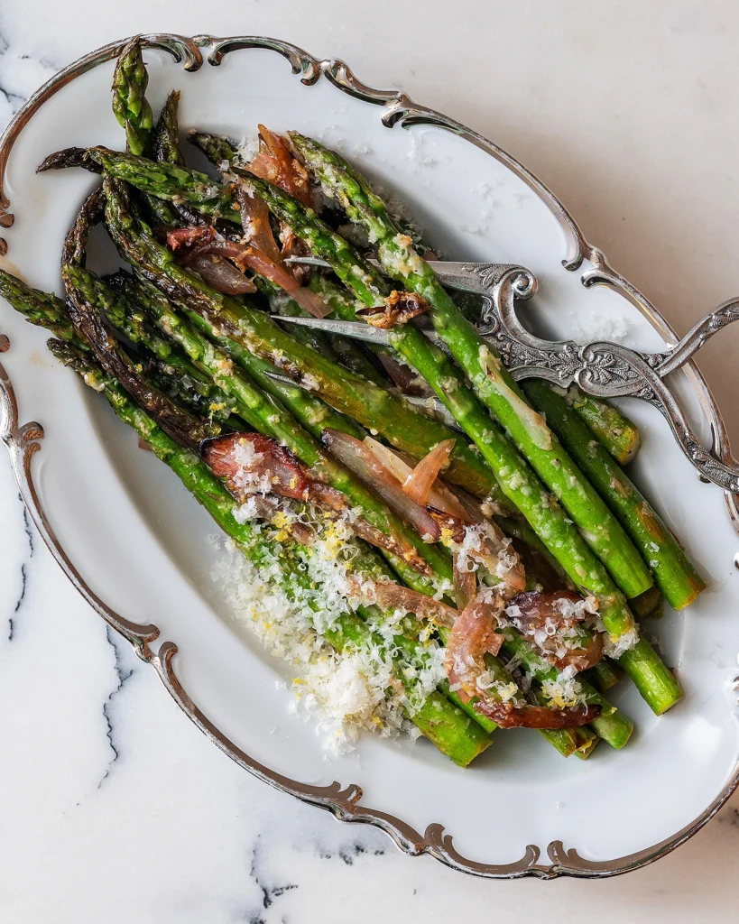 Lemon Parmesan Asparagus
