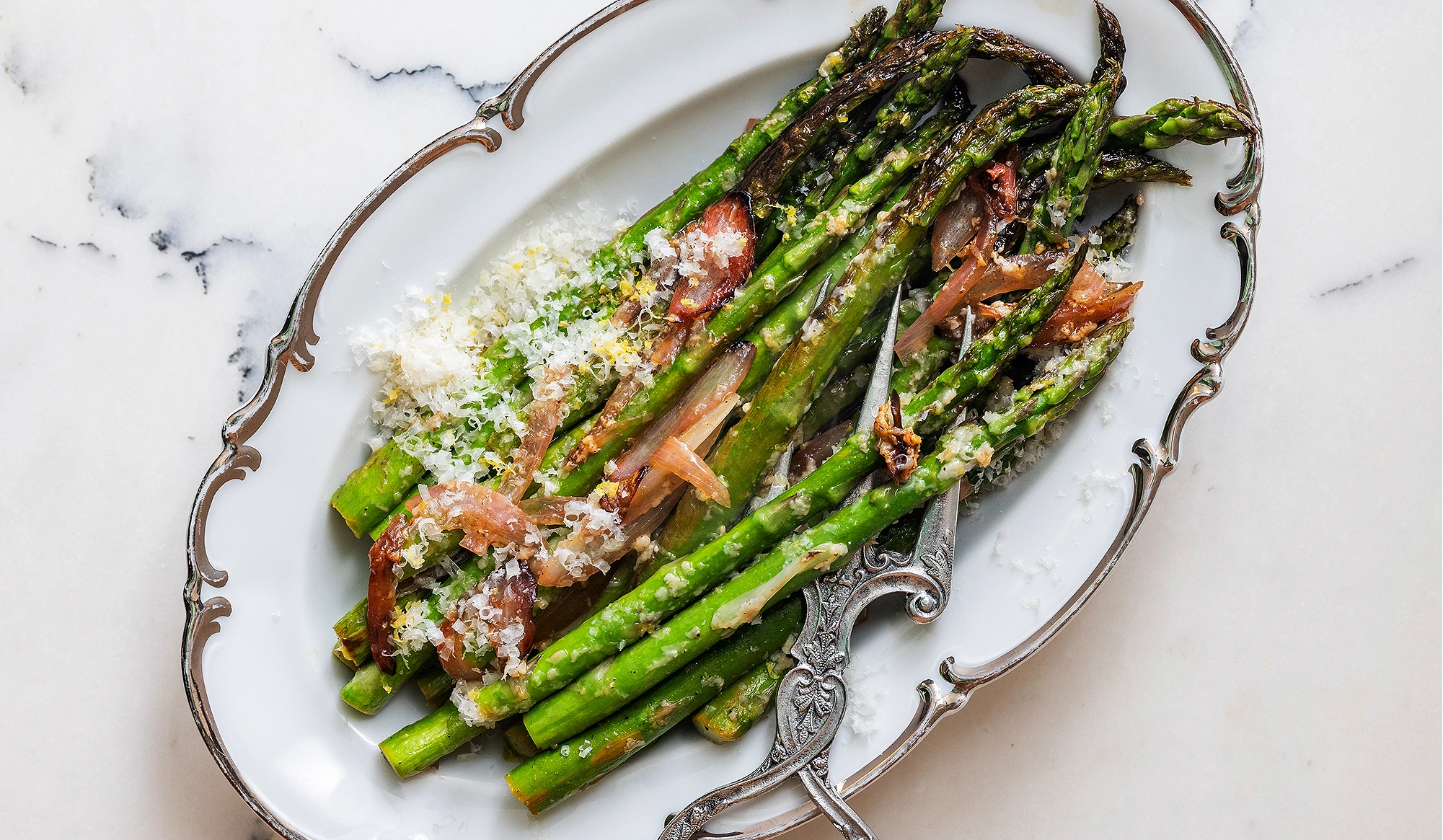 Lemon Parmesan Asparagus Recipe