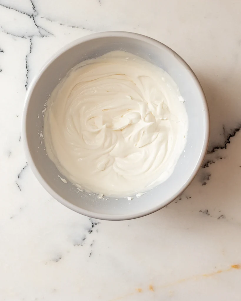 Make the whipped mascarpone