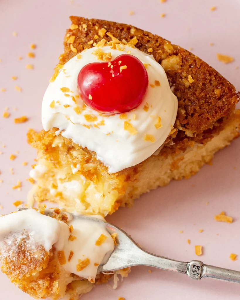 Pineapple upside down cake