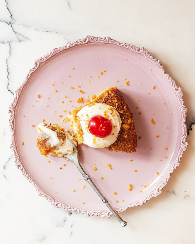 Ritz cracker upside down cake