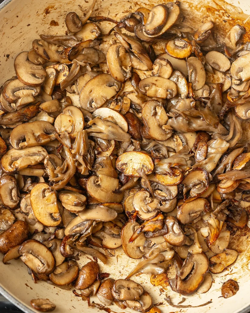 Sauteed mushrooms