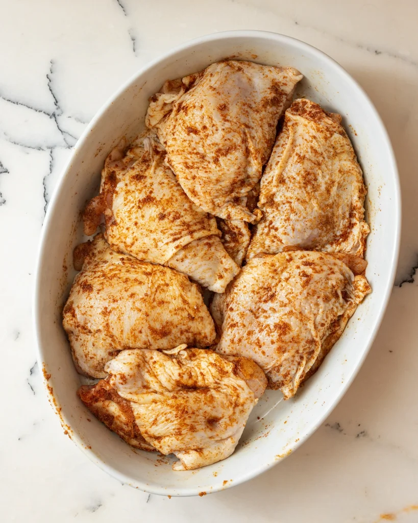 Seasoned chicken
