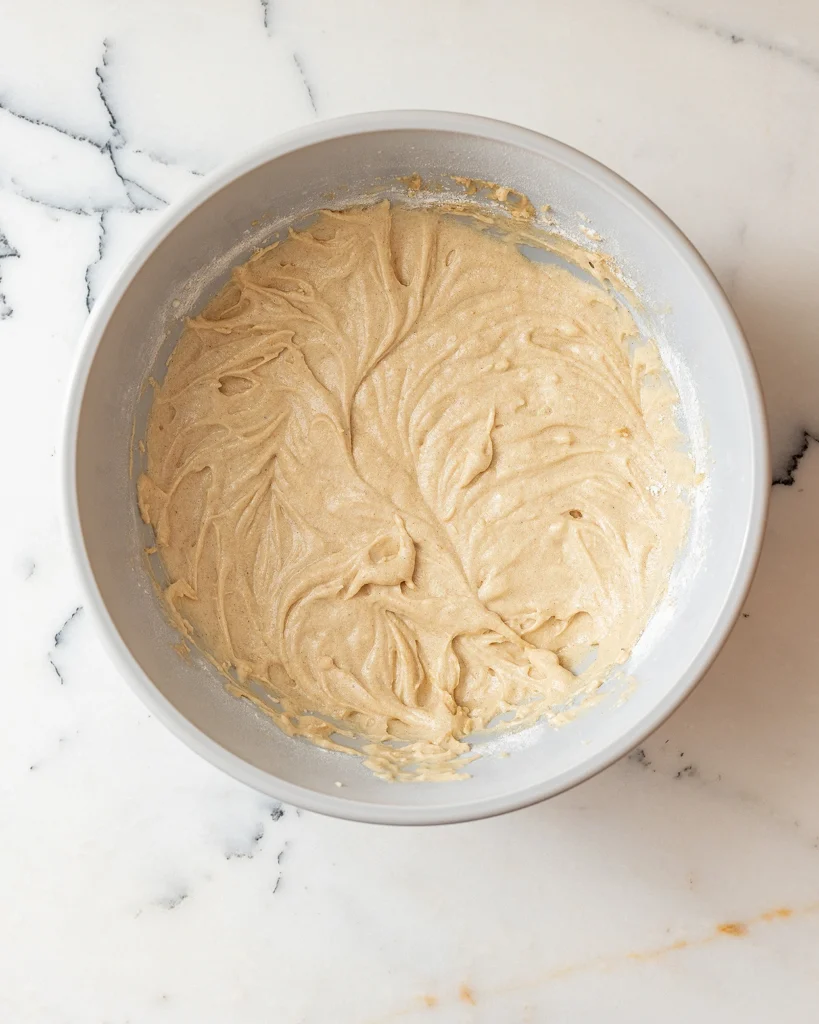 Spiced cake batter