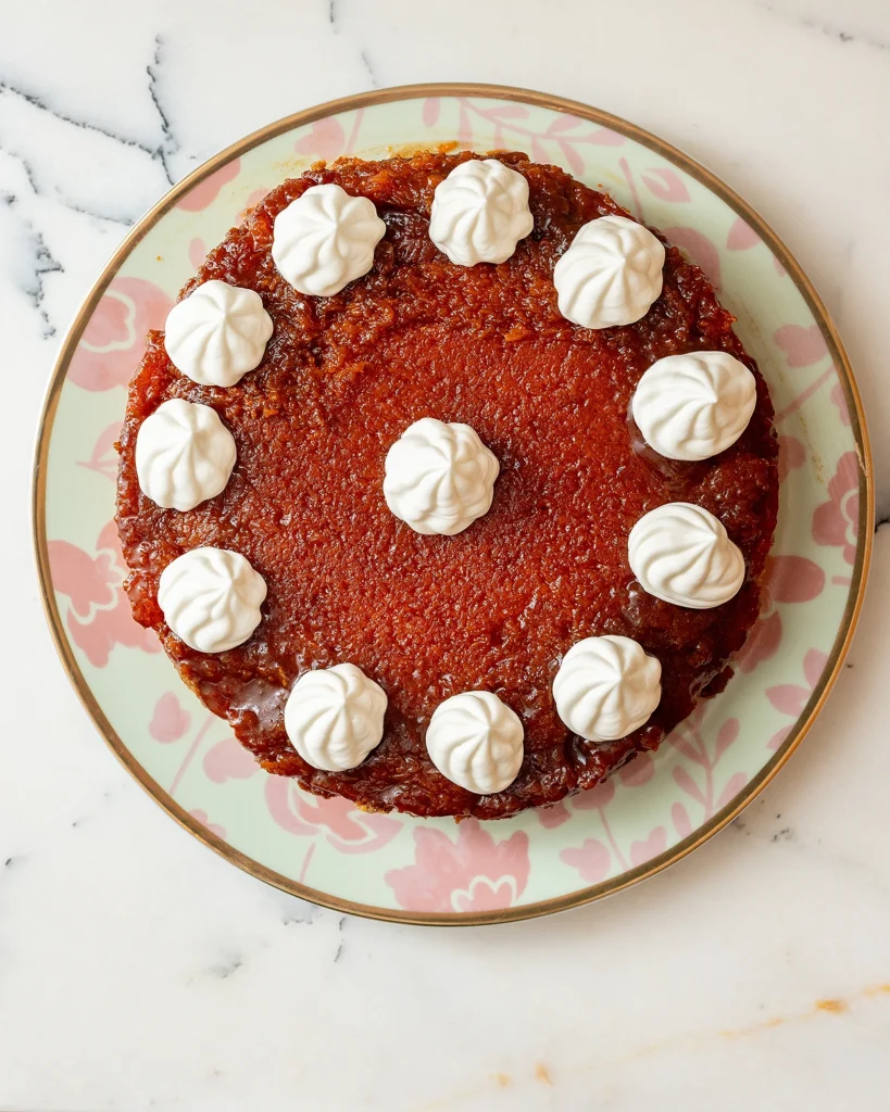 Upside-Down Carrot Cake