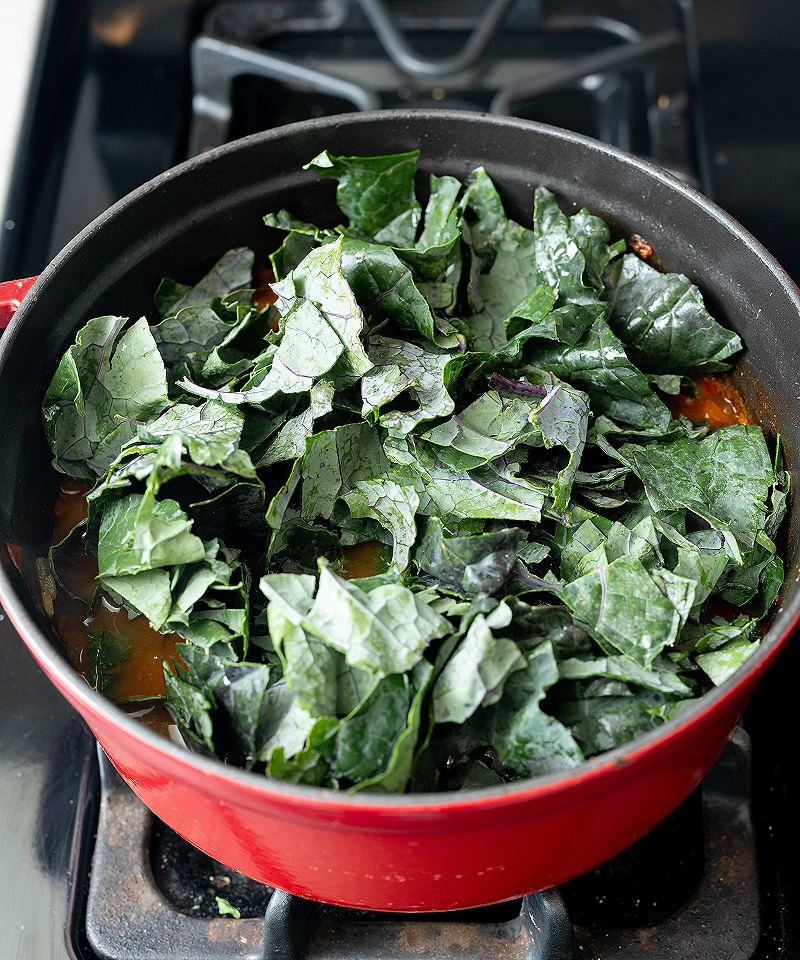 Add kale
