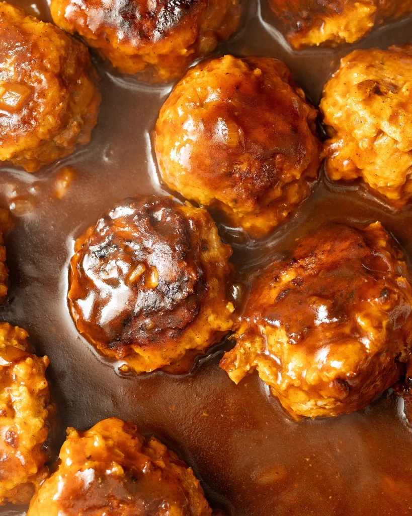 Best bbq chicken meatballs