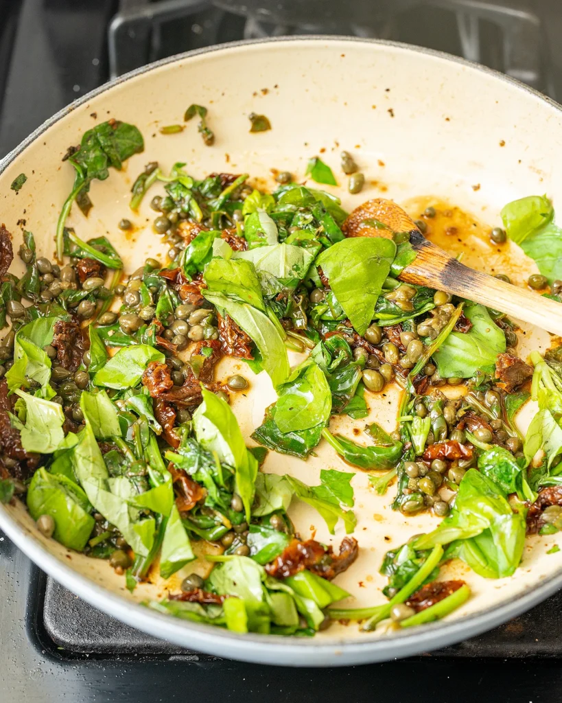 Cook spinach