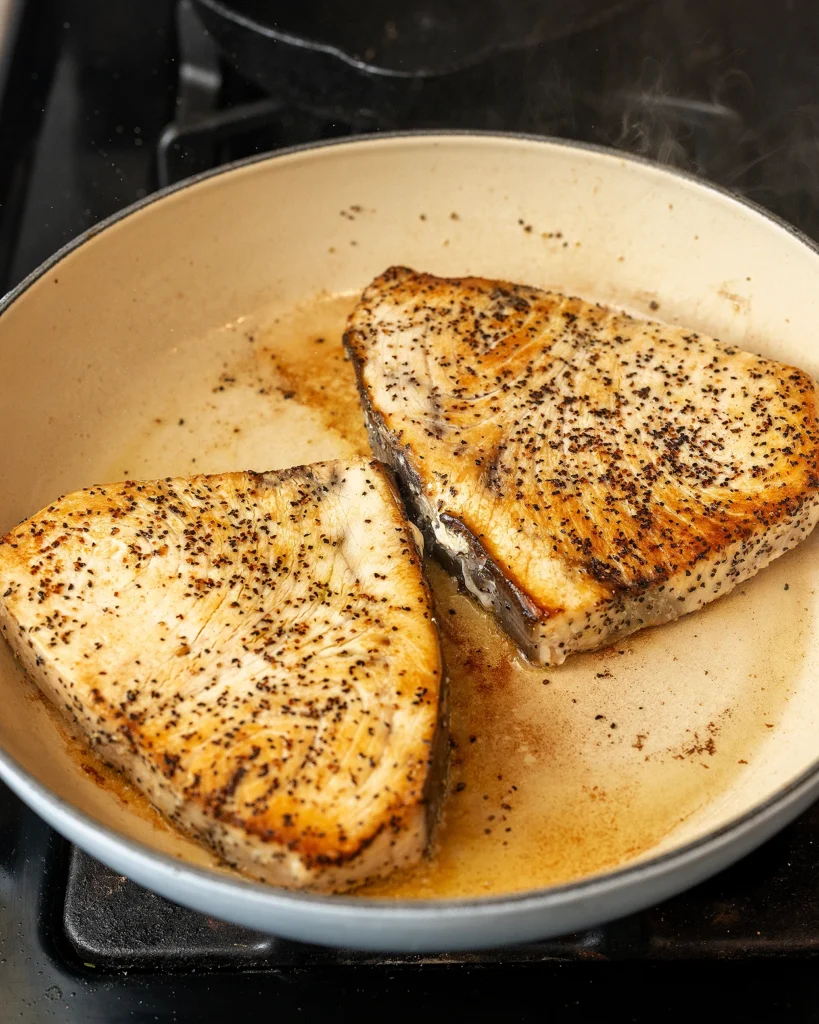 How long to sear swordfish