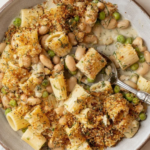 Lemon Dill Beans and Pasta Recipe