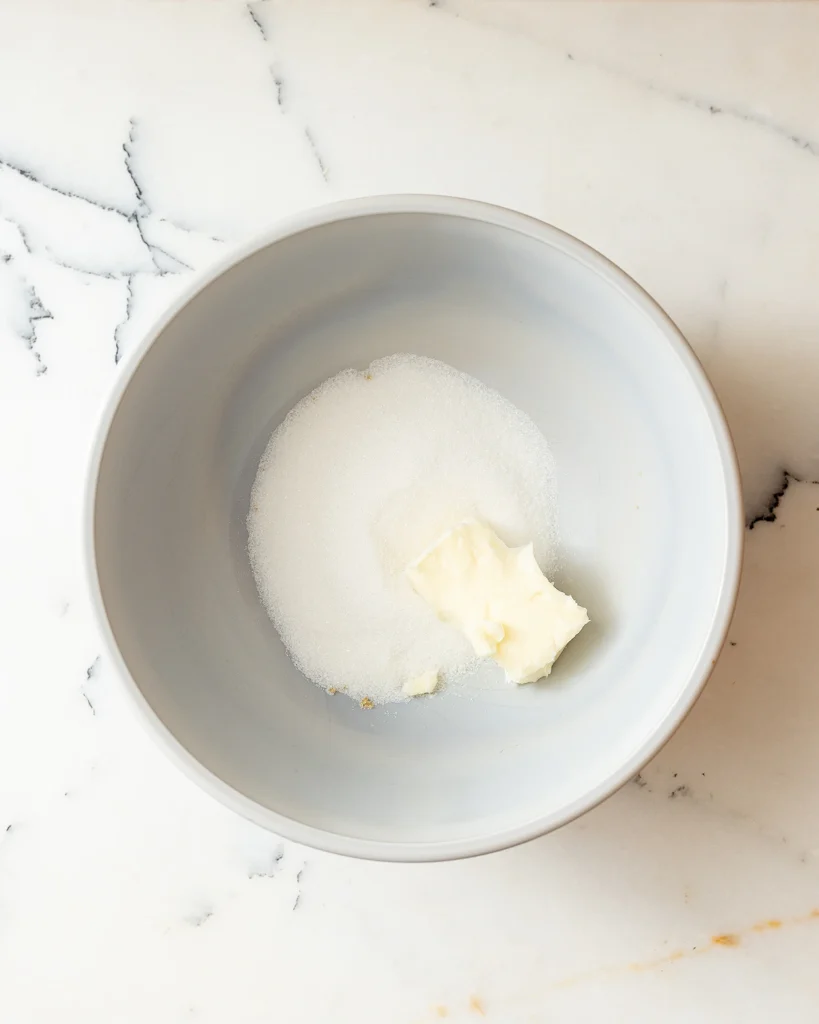 Butter and sugar