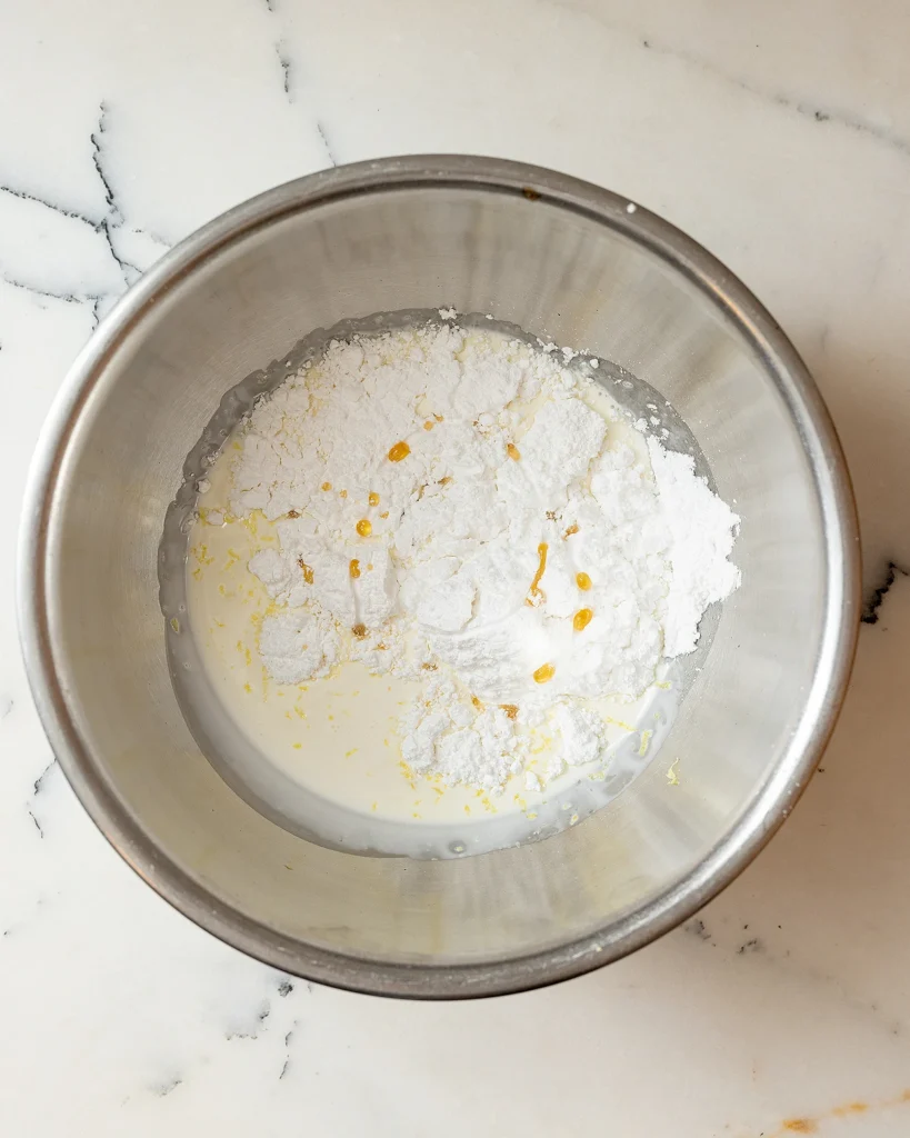 Make honey lemon whipped mascarpone