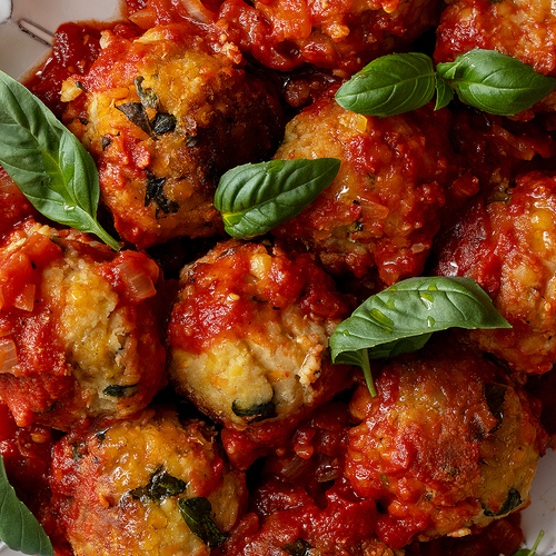 Vegan meatballs