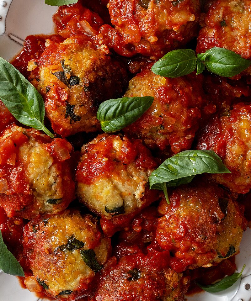Vegan meatballs