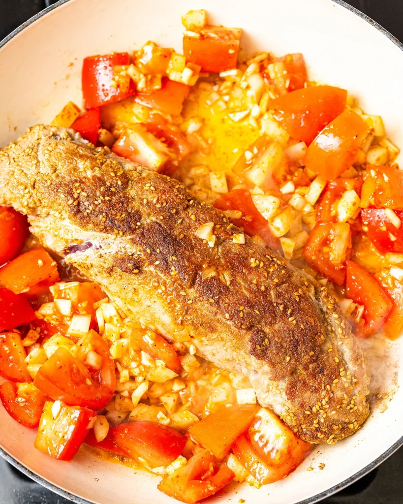 Add tomatoes to prok