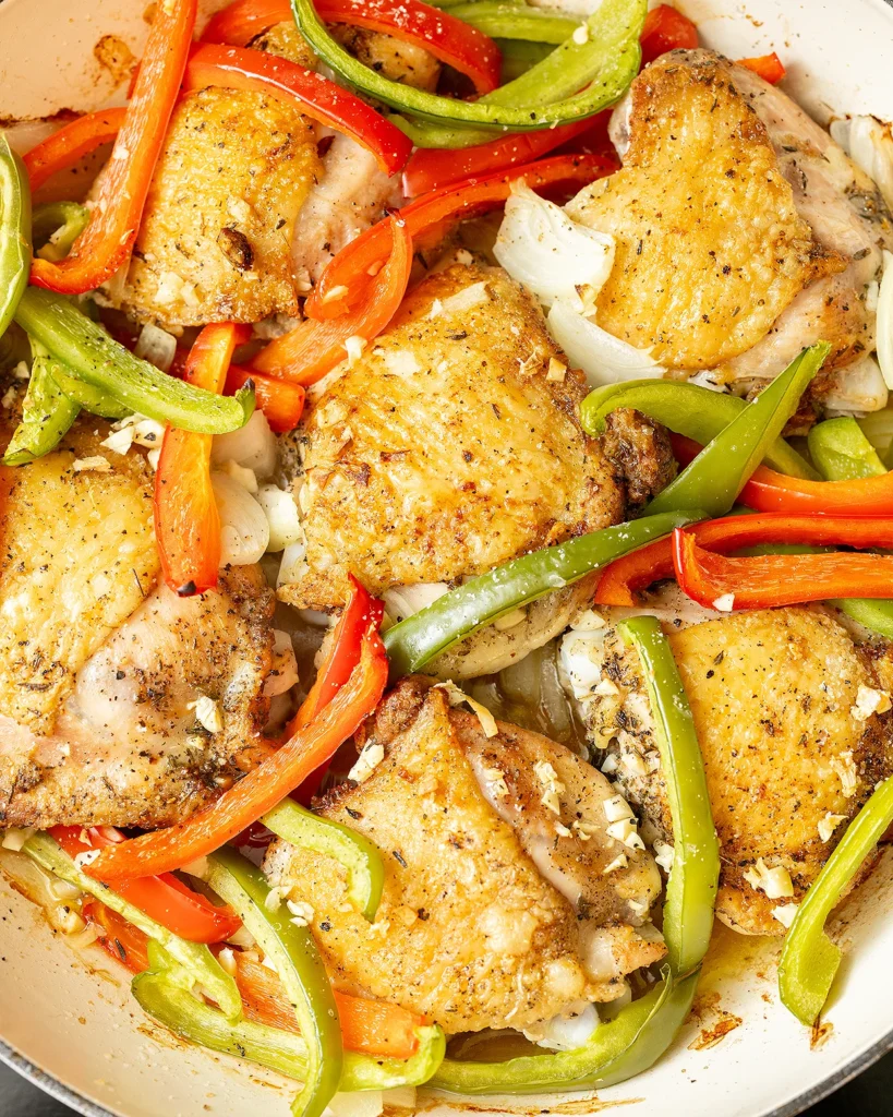 Bake until chicken is cooked through
