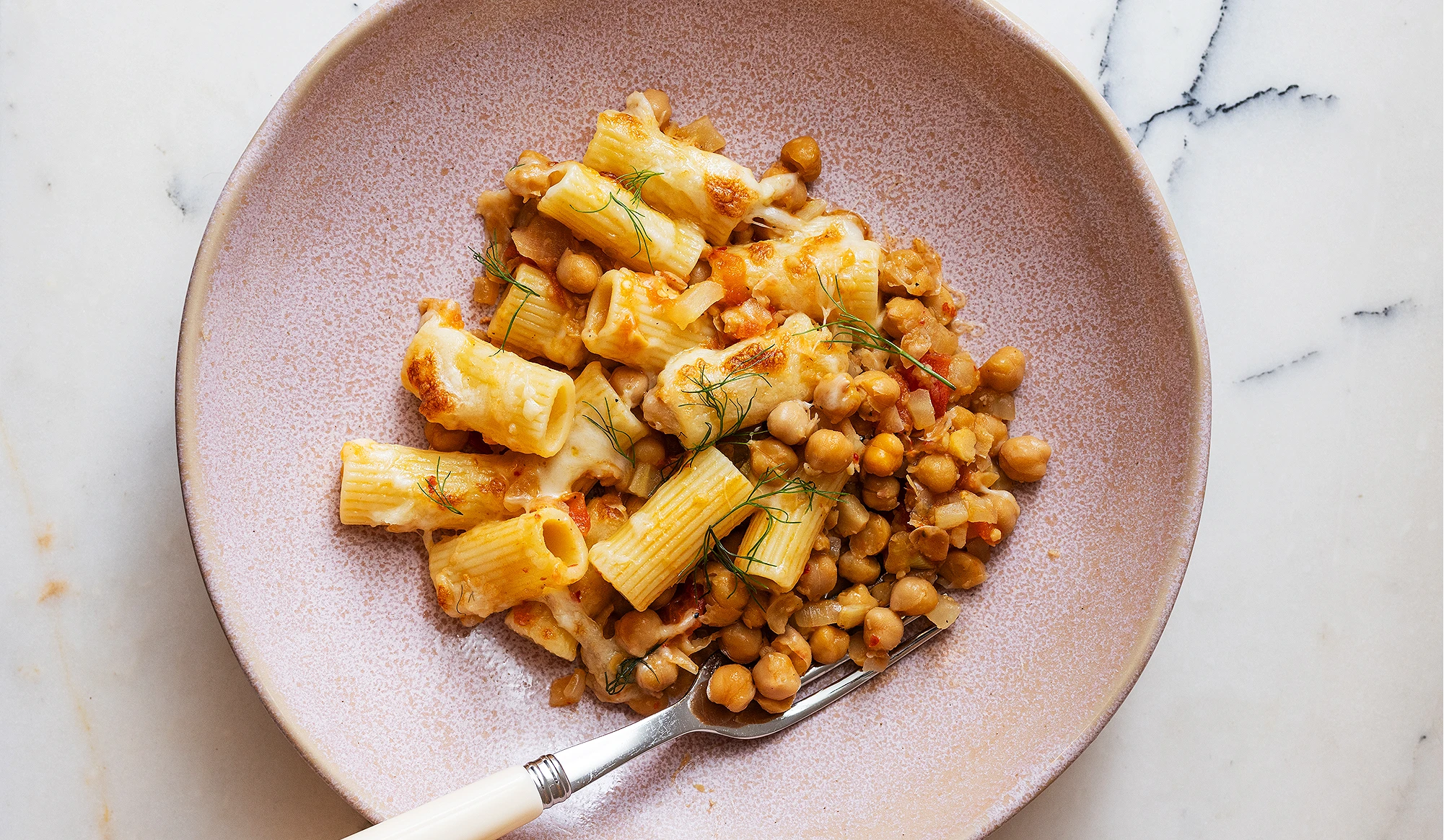 Chickpea and Fennel Rigatoni
