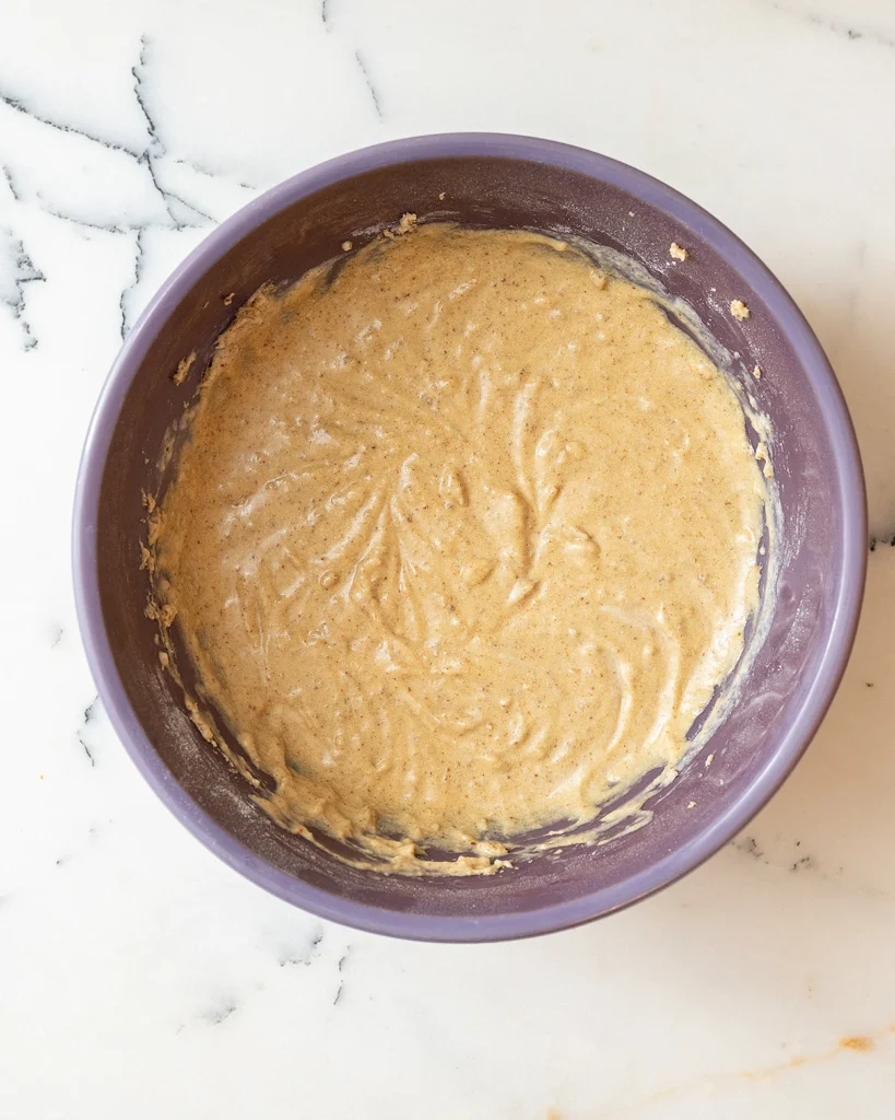 Chicory cake batter