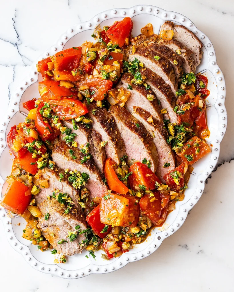 Dukkah-Spiced Pork Tenderloin Recipe
