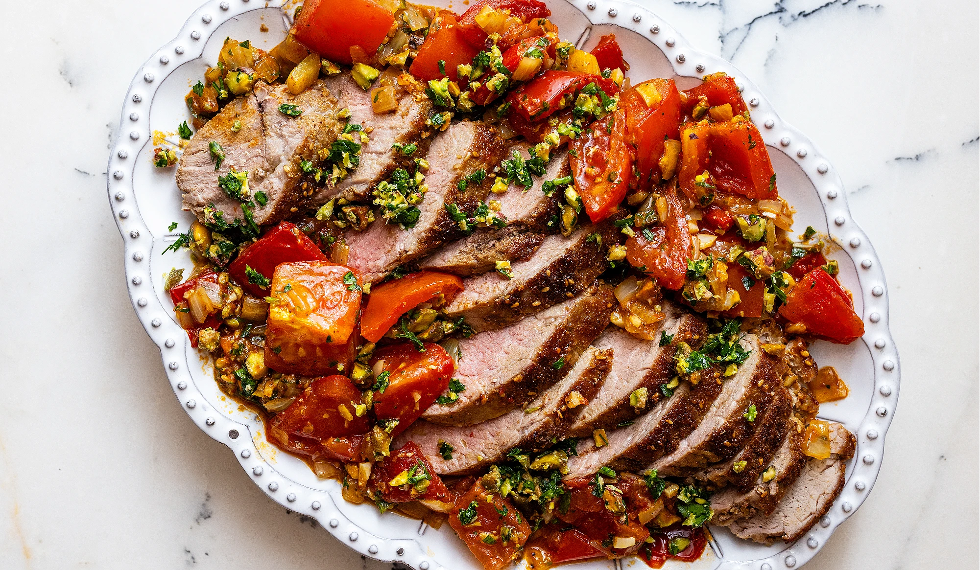 Dukkah-Spiced Pork Tenderloin