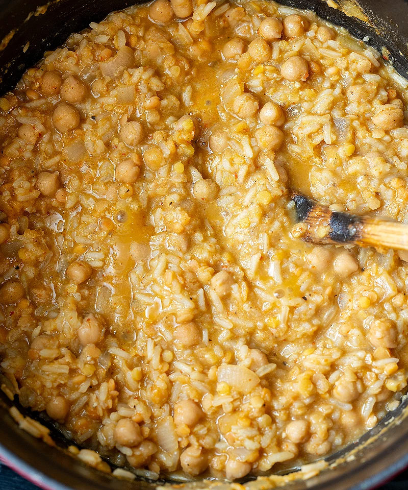 How long to simmer rice