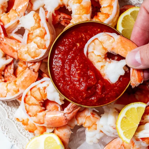 Shrimp cocktail for parties