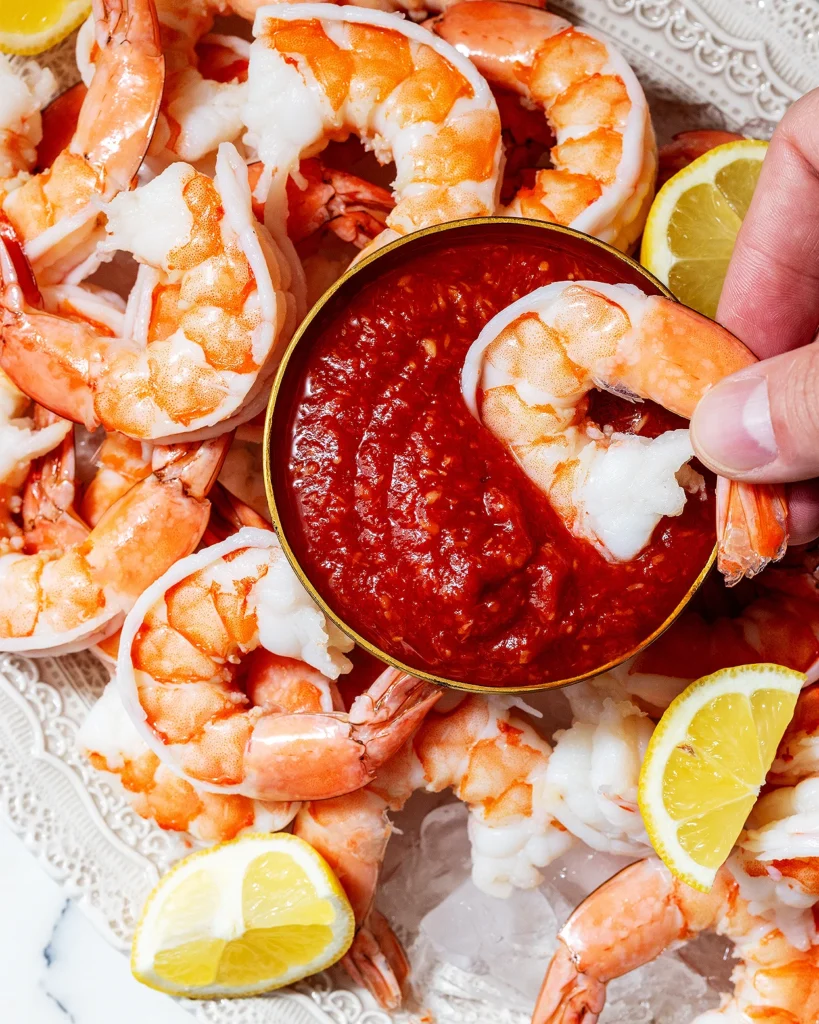 Shrimp cocktail for parties