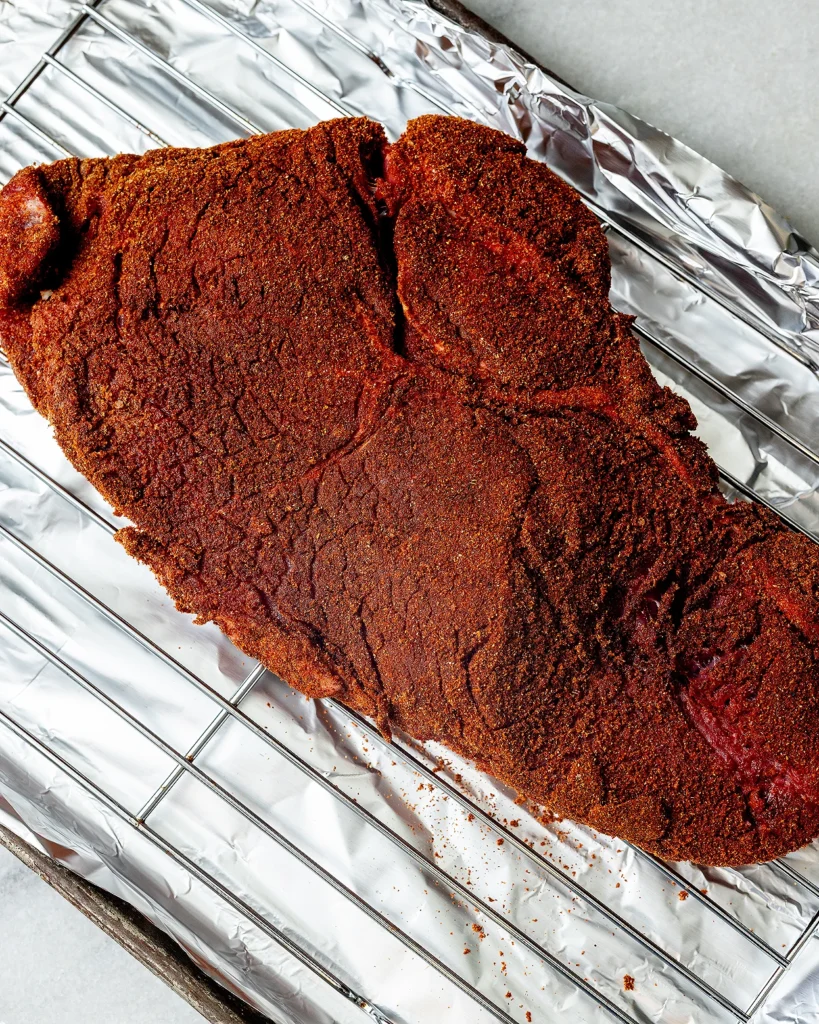 Reverse seared sirloin