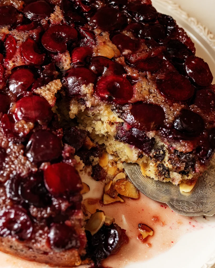 Best cherry upside-down cake