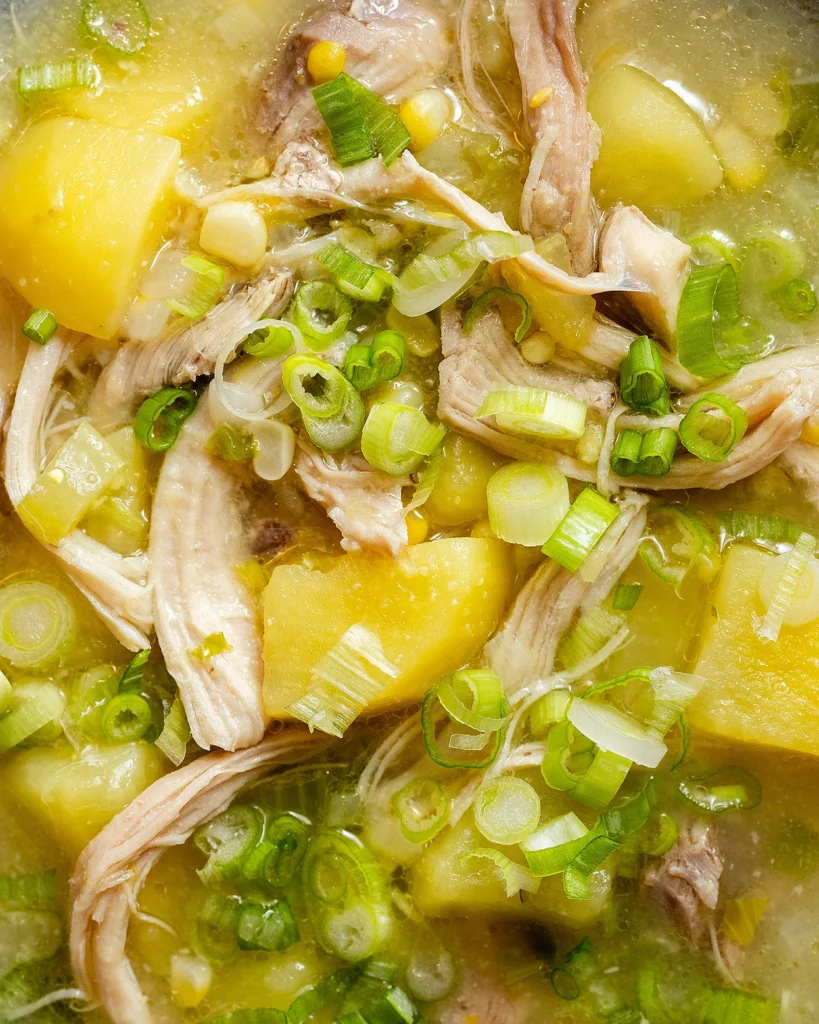 Easy chicken corn soup