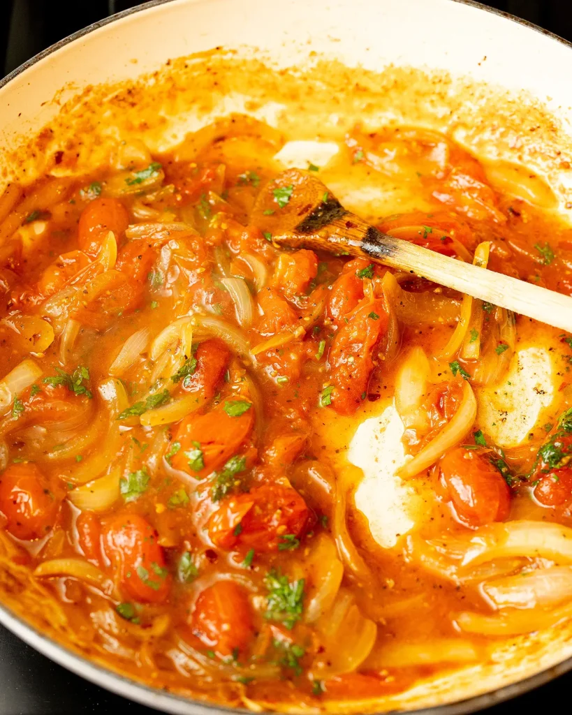 Finish hot honey tomato sauce