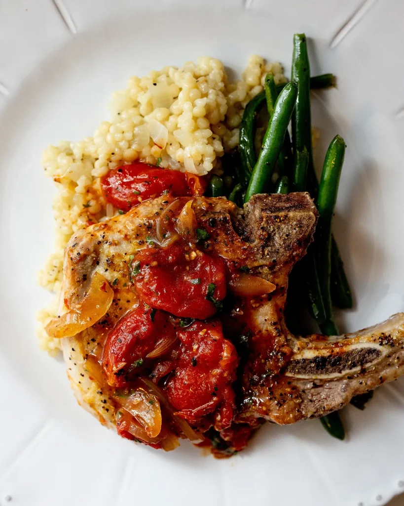 Lemon pepper pork