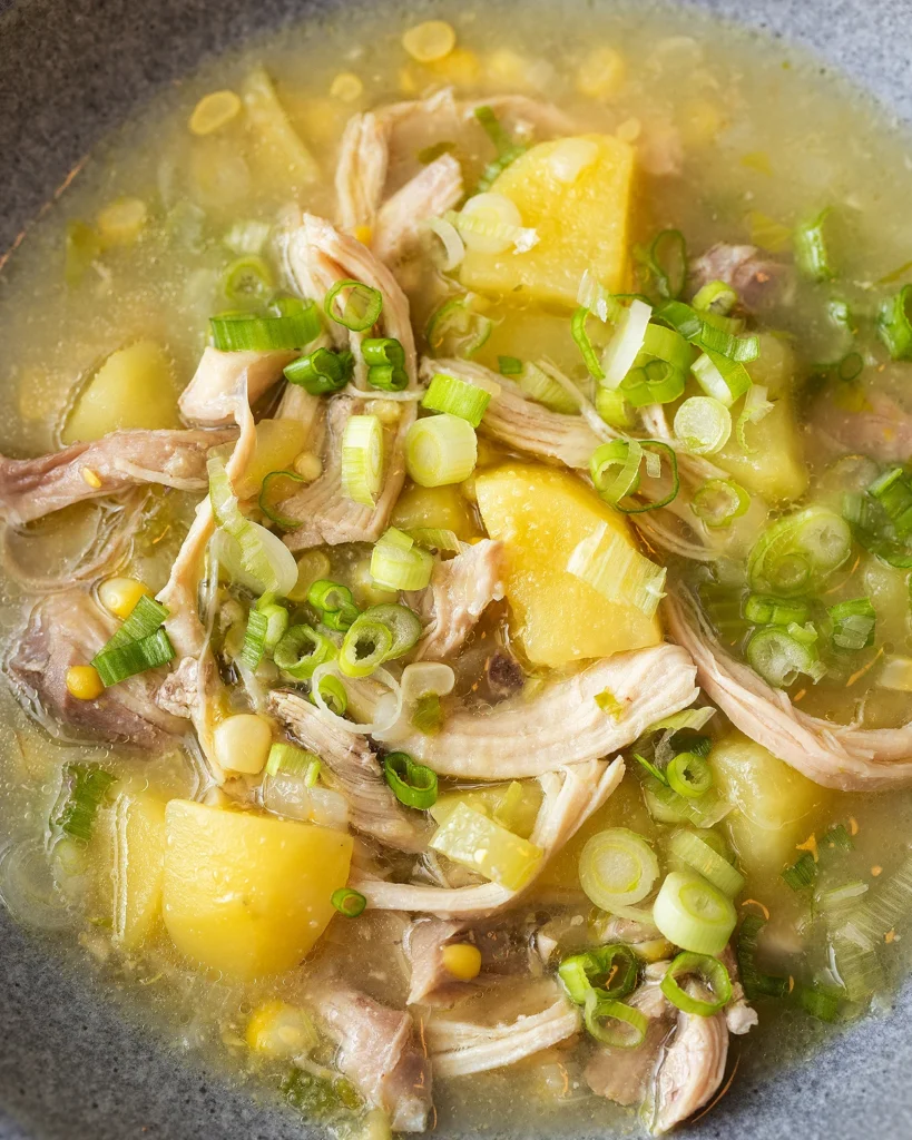 Thicken soup with cornmeal