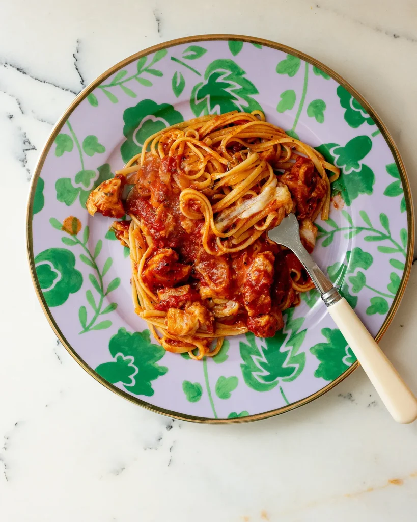 Tomato sauce with mirin
