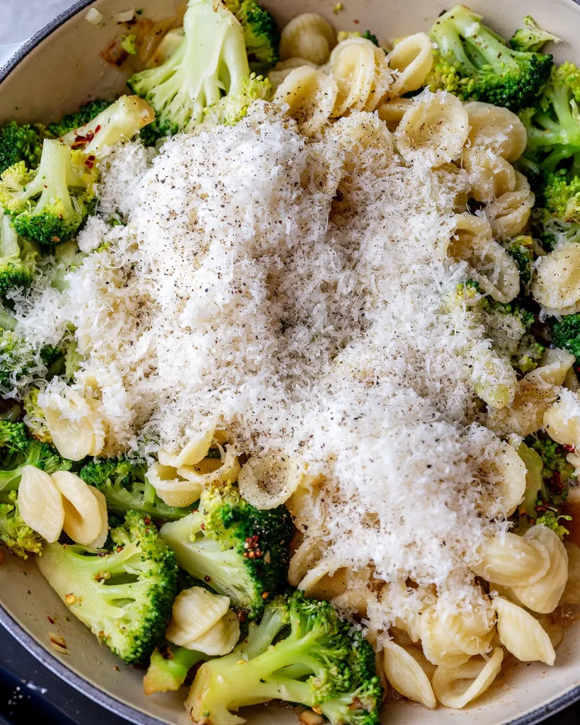 Add parmesan cheese
