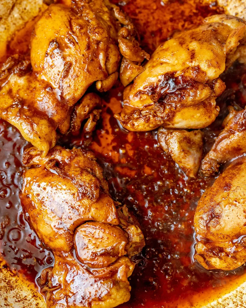 Add water to skillet