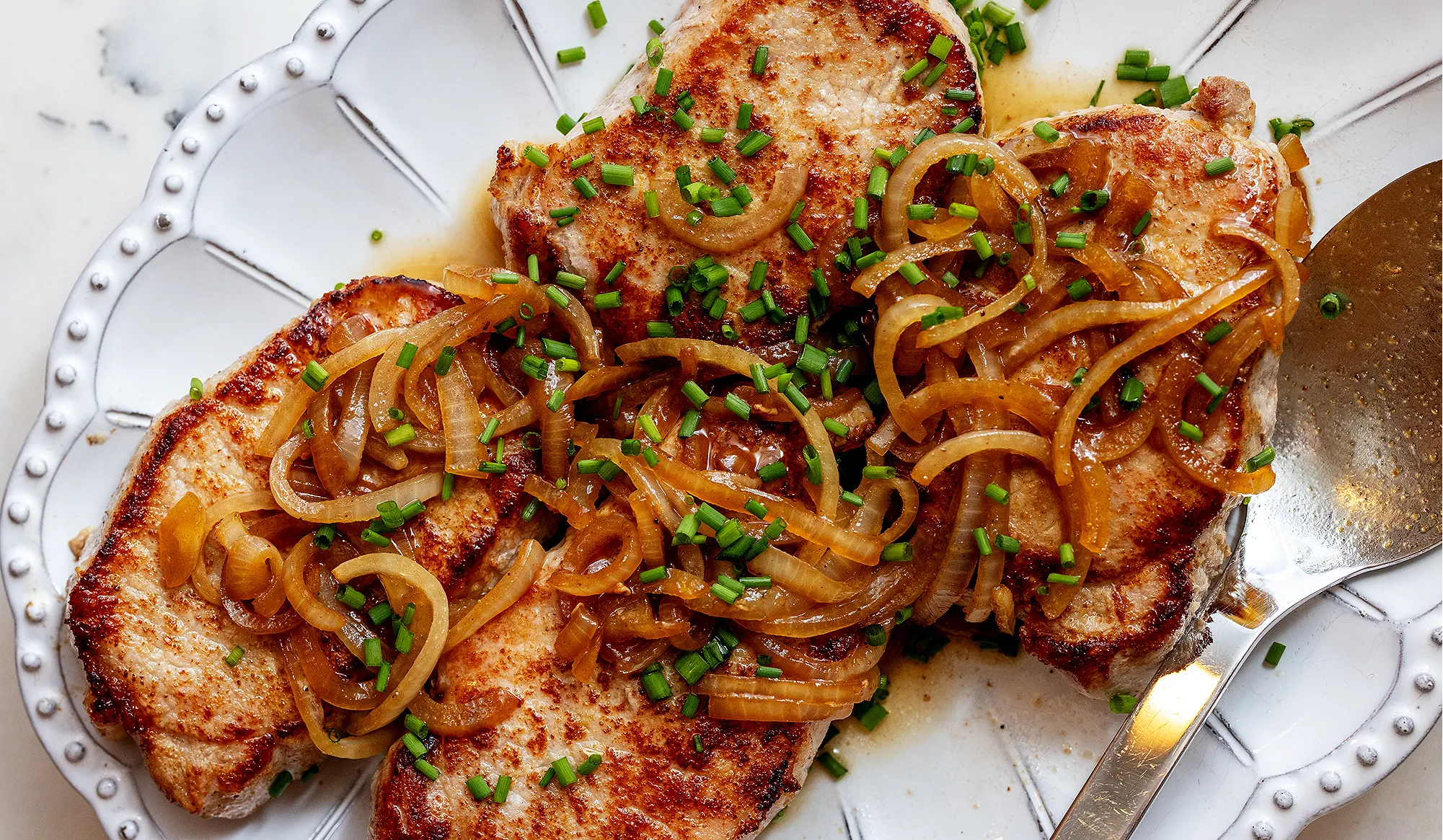 Beau Monde Pork Chops