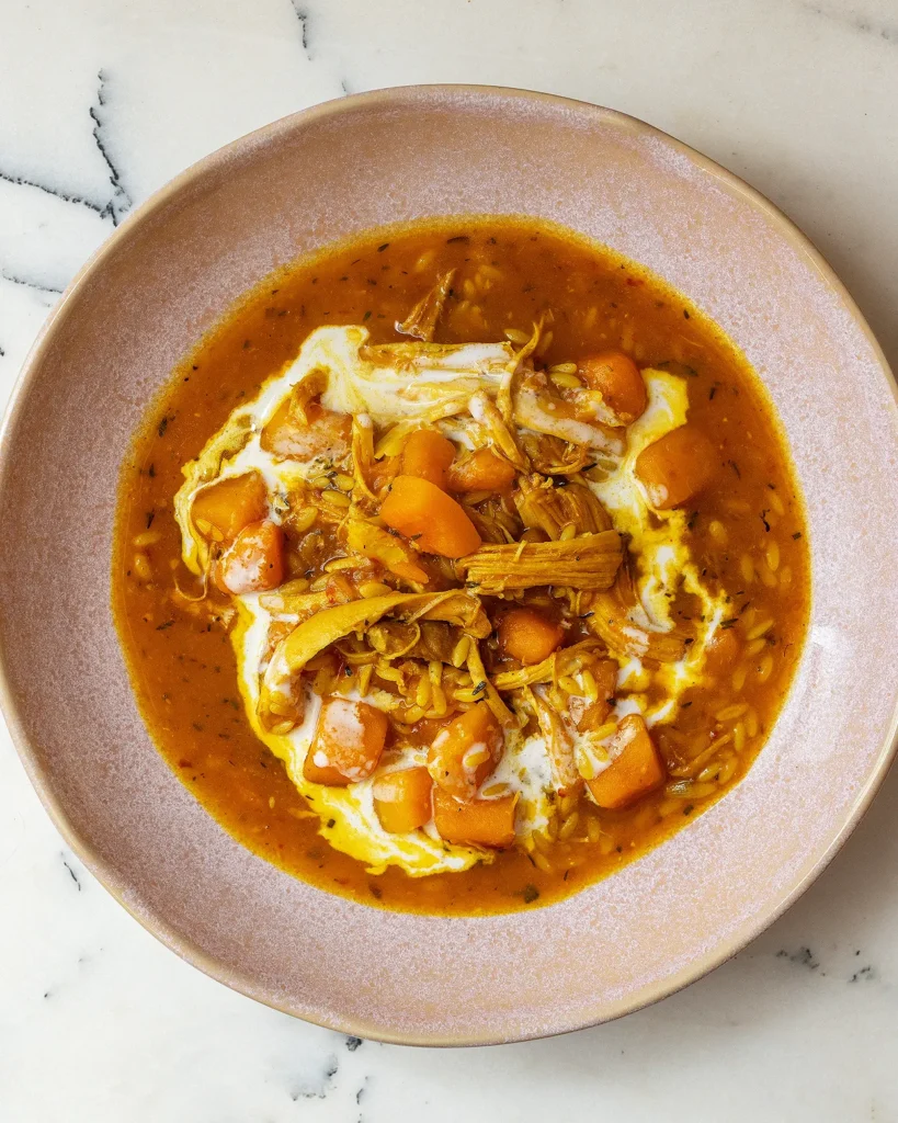Chicken and Butternut Squash Soup Coconut Sage