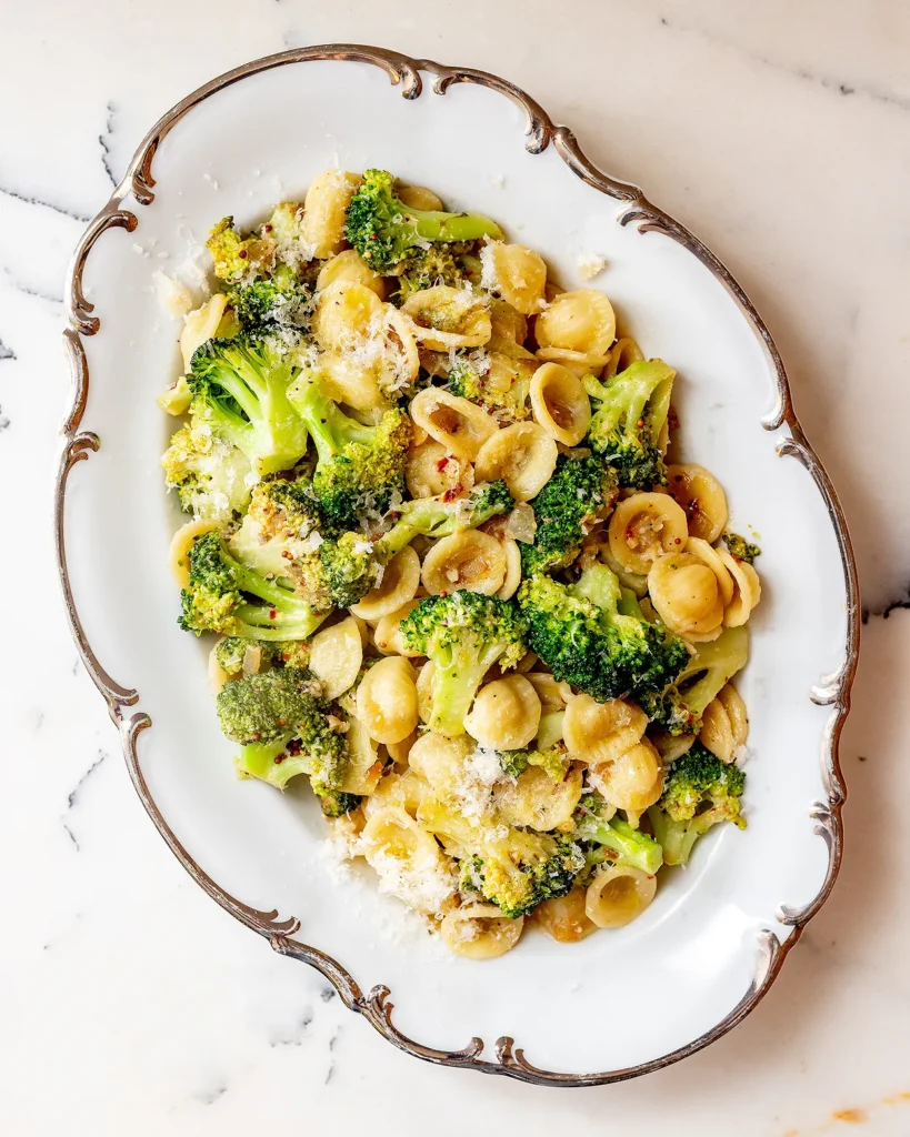Easy broccoli pasta side dish