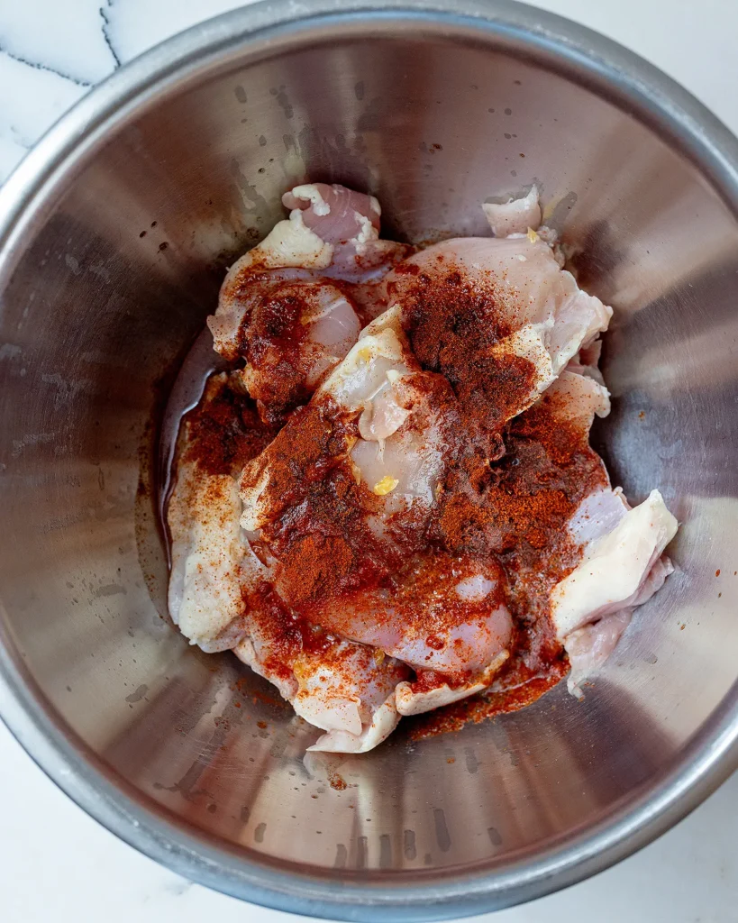 Season with spices